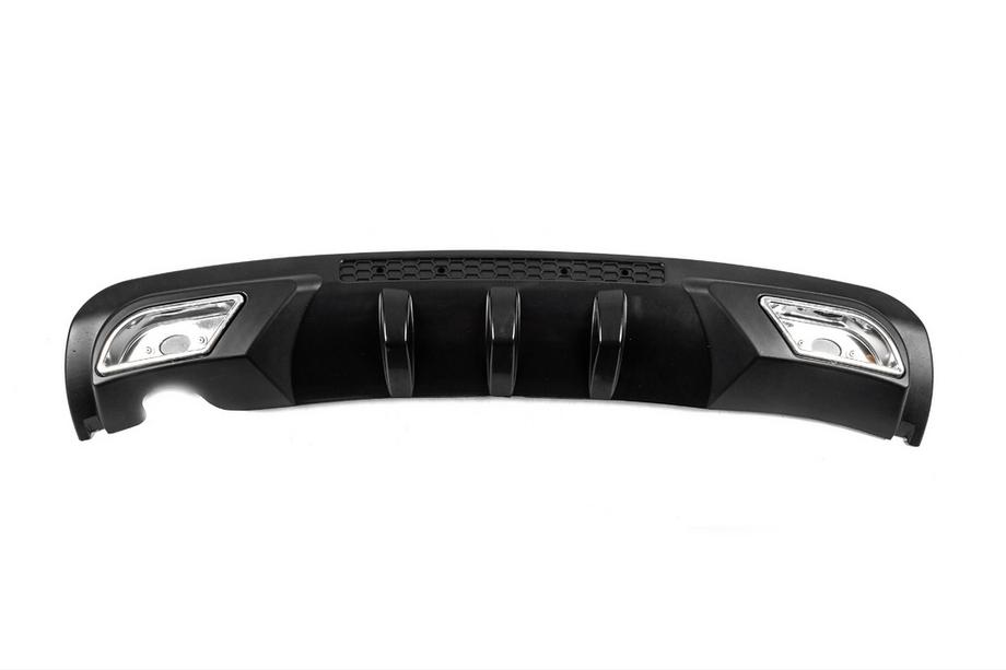 Universele achterdiffuser DPT Sport V-2 (ABS) (hoogglans zwart) Foto 2