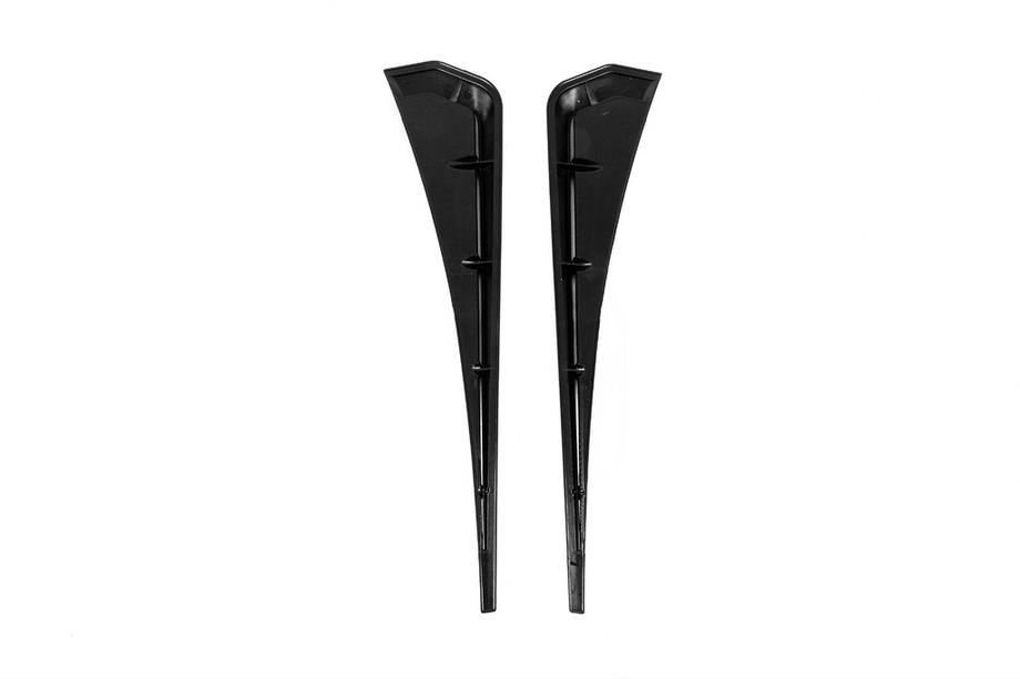 Universele zijscherm-roosters DPT V-1 (ABS) (2 stuks) (hoogglans zwart) Foto 6