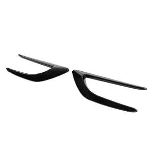 Universele zijroosters DPT V-2 (ABS) (2 stuks) (zwart hoogglans) foto 2