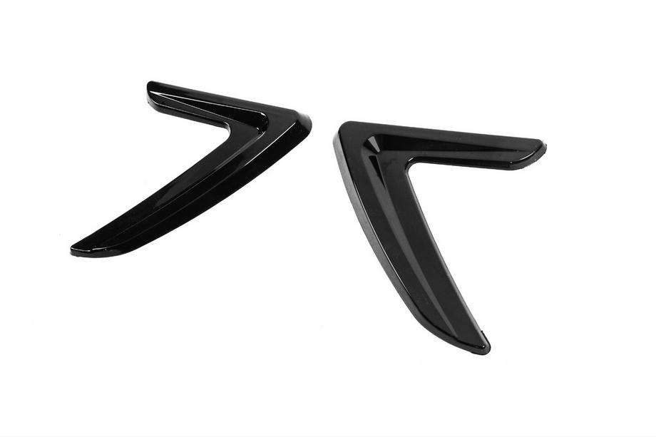 Universele zijventilatieroosters DPT V-3 (ABS) (2 stuks) (hoogglans zwart) Foto 10