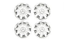 Mercedes Sprinter W907/W910 2018– Wieldoppen grijs ABS (1-rings, 4 stuks) foto 1