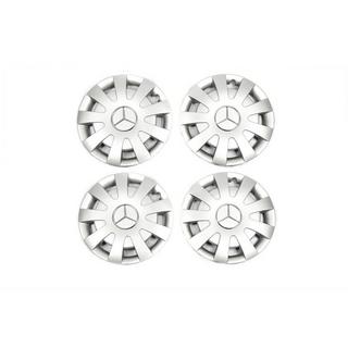 Wieldoppen grijs ABS (1-rings, 4 stuks) foto 1