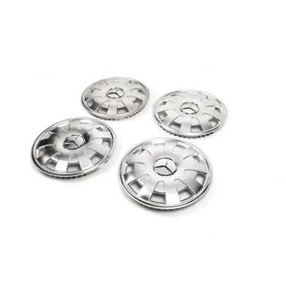 RVS wieldoppen Petals (1-delig, 4 stuks) Mercedes Sprinter W907/W910 2018– foto 2