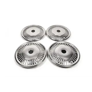 RVS wieldoppen Star (voor enkelwiel, 4 stuks) Mercedes Sprinter W907/W910 2018– foto 1