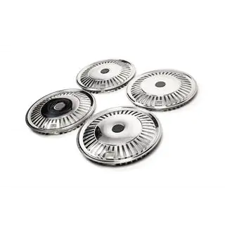 RVS wieldoppen Star (voor enkelwiel, 4 stuks) Mercedes Sprinter W907/W910 2018– foto 2
