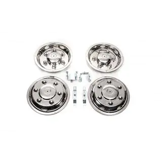 RVS wieldoppen Ексклюзив V2 (2-rol, 4 stuks) Mercedes Sprinter W907/W910 2018– foto 1