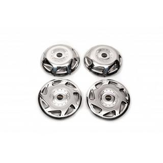 RVS OEM naafdoppen (2-assig, 4 stuks) foto 1