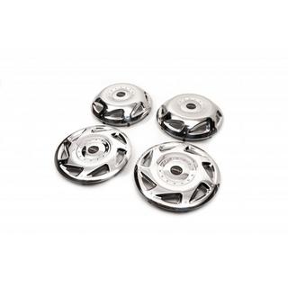 RVS OEM naafdoppen (2-assig, 4 stuks) foto 2