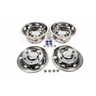 RVS wieldoppen Exclusive V1 (2-delig, set van 4) foto 1