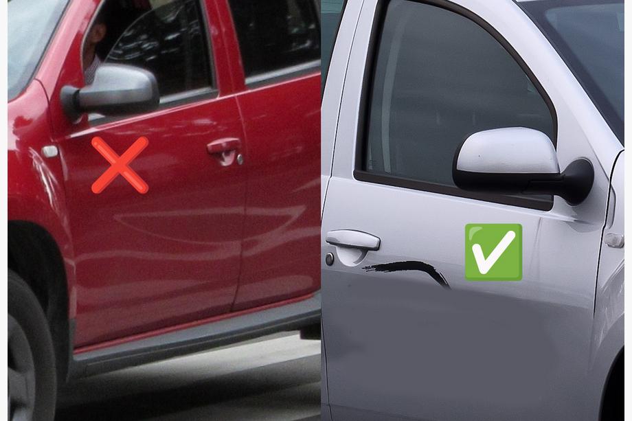 Dacia Duster 2008–2018 BMW-Style spiegelkappen (2 stuks) V-1 Foto 2