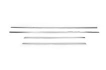 Renault Megane II 2004–2009 Smalle deurlijsten 2006-2010 (set van 4, RVS) foto 2