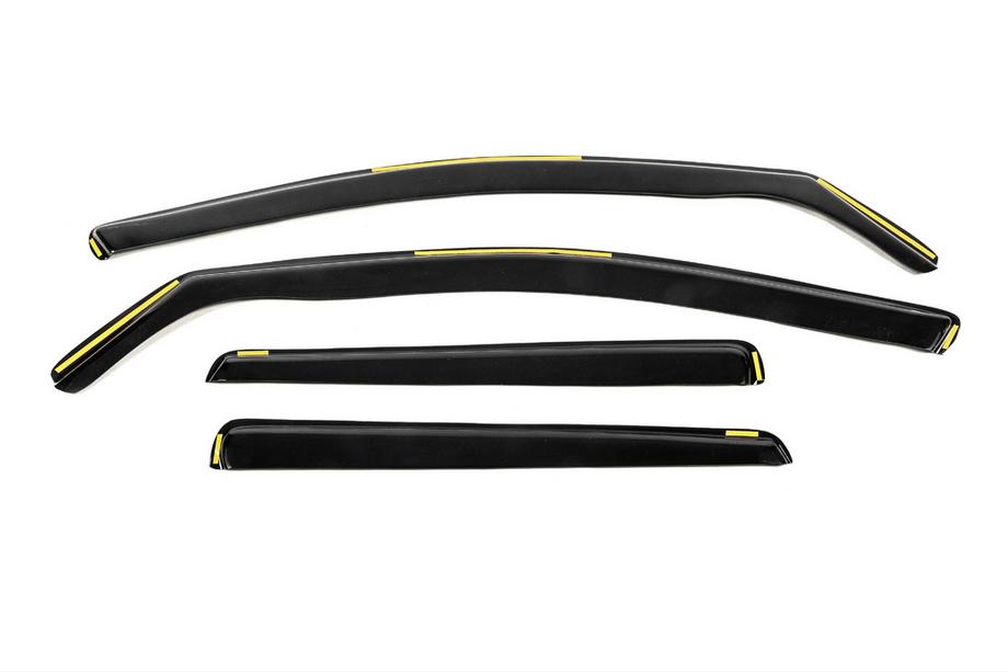 Audi A4 B8 2007–2015 Raamwindschermen, insteek (SW, 4 stuks, Esa) Image