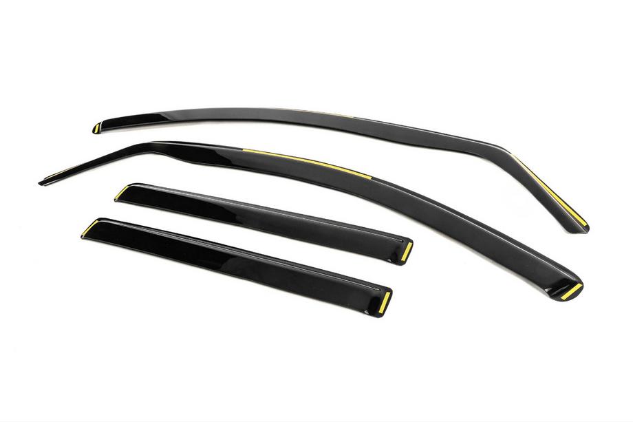 Mercedes ML W164 2005–2011 Winddeflectors, inbouw (4 stuks, Esa) Foto 3