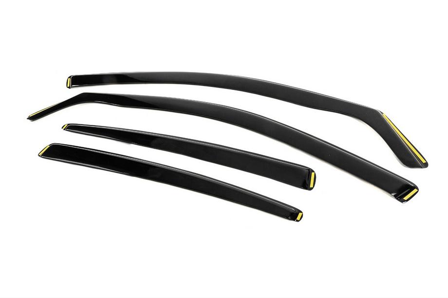 Volkswagen Passat B8 2015–2023 Raamwindschermen (in-channel) (SD, 4 stuks, Esa) Image