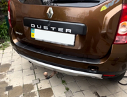 Dacia Duster 2008–2018 Achterbumper diffuser (2012-2018, ABS, Esa) foto 1