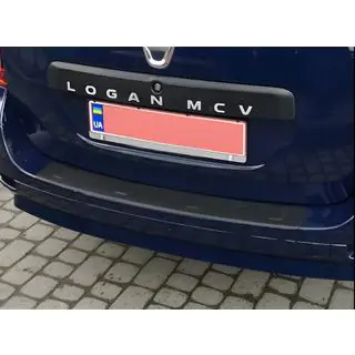 Achterbumperbeschermer (ABS, Esa) Dacia Logan MCV 2013–2020 foto 1