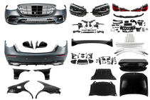 Mercedes S-class W221 2005–2013 Facelift kit voor W223 AMG Line foto 2