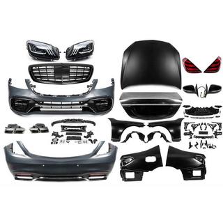 Facelift kit voor W222 AMG S63 Mercedes S-сlass W221 2005–2013 foto 2