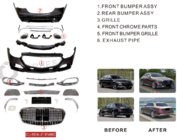Mercedes E-class W213 2016–2023 Maybach bodykit-set (voor 2020-2024) foto 2
