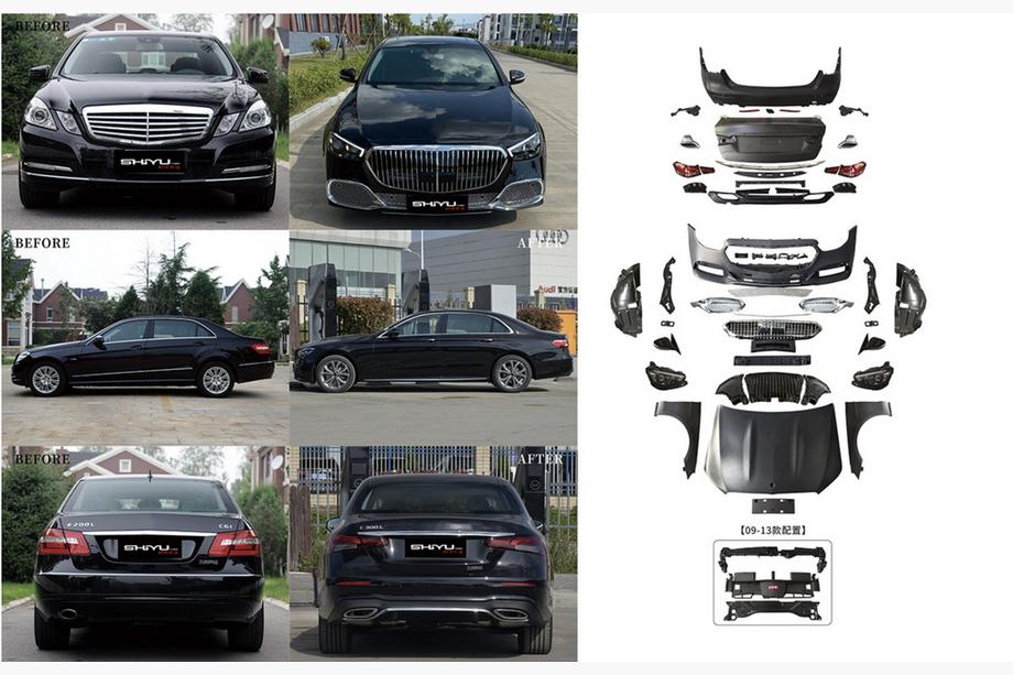 Mercedes E-klasse W212 2009–2016 Facelift ombouwset voor W213 Maybach 2024 Image