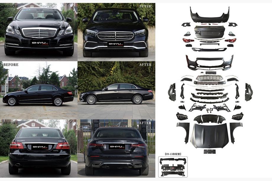 Mercedes E-klasse W212 2009–2016 Facelift set voor W213 Executive 2024 Image