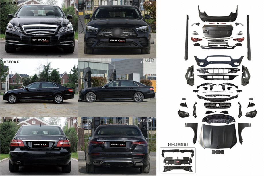 Mercedes E-klasse W212 2009–2016 Facelift set voor W213 AMG-Line 2024 Image