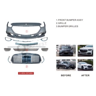 Voorbumper compleet (Maybach) foto 2
