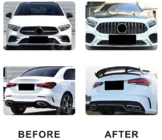 Mercedes A-Klasse W177 2018– AMG A45 bodykit (type-B) foto 1