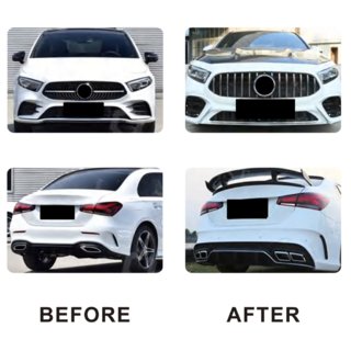 AMG A45 bodykit (type-B) Mercedes A-Klasse W177 2018– foto 1