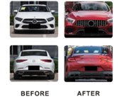 Mercedes CLS C257 2018– AMG GTS63 bodykitset foto 3