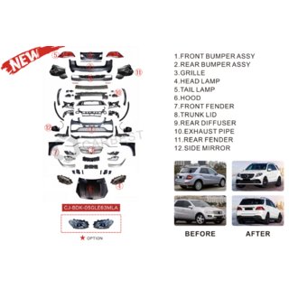 Faceliftkit voor W166 GLE63 AMG foto 4