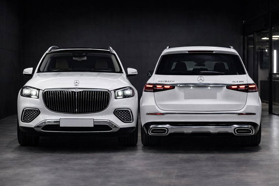 Mercedes GLS X167 2019– Maybach 2024 bodykit (complete bumpers) Image