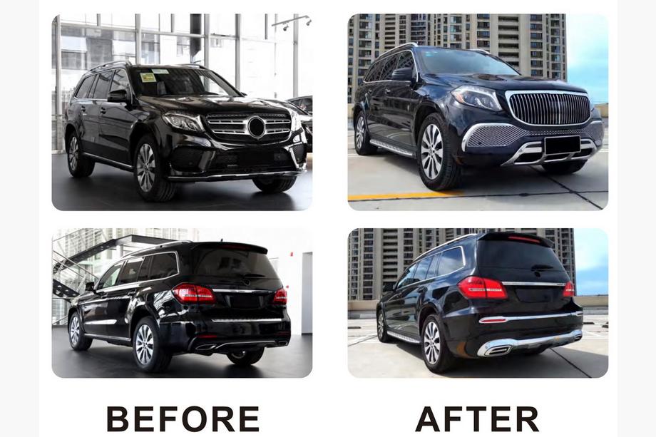 Mercedes GL/GLS-klasse X166 2012–2019 Maybach bodykit (voor GLS) Foto 1