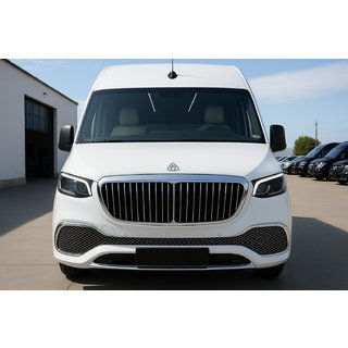 Voorbumper met grille (Maybach) foto 3