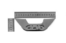 Renault Clio IV 2012–2019 Carmos sierlijst voor voorlogo (RVS) foto 5