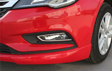 Opel Astra K 2016–2021 Mistlampranden Carmos (SD/SW/HB/GTC, 2 stuks, RVS) foto 1