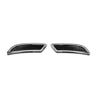 Uitlaat-imitatie sierstukken Carmos (2 stuks, ABS+roestvrij staal) Renault Megane IV 2016–2025 foto 1