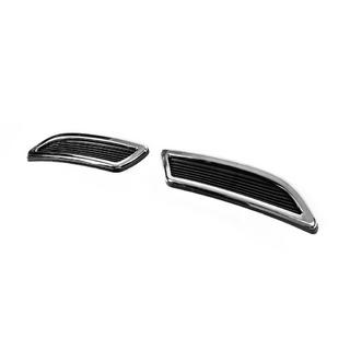 Uitlaat-imitatie sierstukken Carmos (2 stuks, ABS+roestvrij staal) Renault Megane IV 2016–2025 foto 2