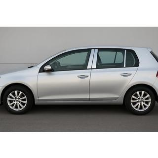 RVS deursstijl sierlijsten (6-delig) Volkswagen Golf 6 2008–2014 foto 1