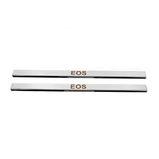 Carmos instaplijsten (2 stuks, RVS)