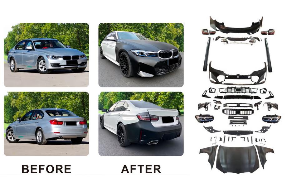 BMW 3 Serie F30/F31 2012–2019 Facelift ombouwset (naar G20 2023, M-Tech) Foto 3