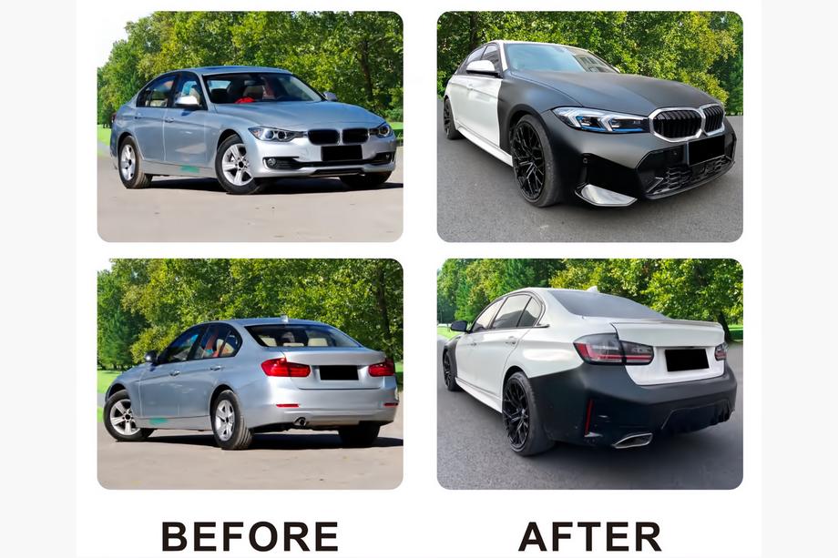 BMW 3 Serie F30/F31 2012–2019 Facelift ombouwset (naar G20 2023, M-Tech) Foto 5
