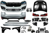 BMW 5 Serie G30/G31 2017–2023 Restylingkit met motorkap en spatborden (ombouw naar M5 Competition 2021) foto 2