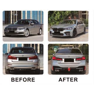 Restylingkit met motorkap en spatborden (ombouw naar M5 Competition 2021) BMW 5 Serie G30/G31 2017–2023 foto 3