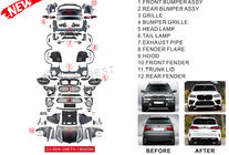 BMW X5 E70 2007–2013 Facelift ombouwset voor X5M F95 2019 foto 8