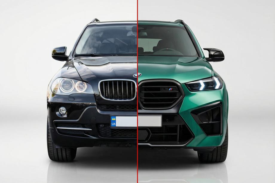 BMW X5 E70 2007–2013 Restyling bodykit voor X5M F95 2024 Image