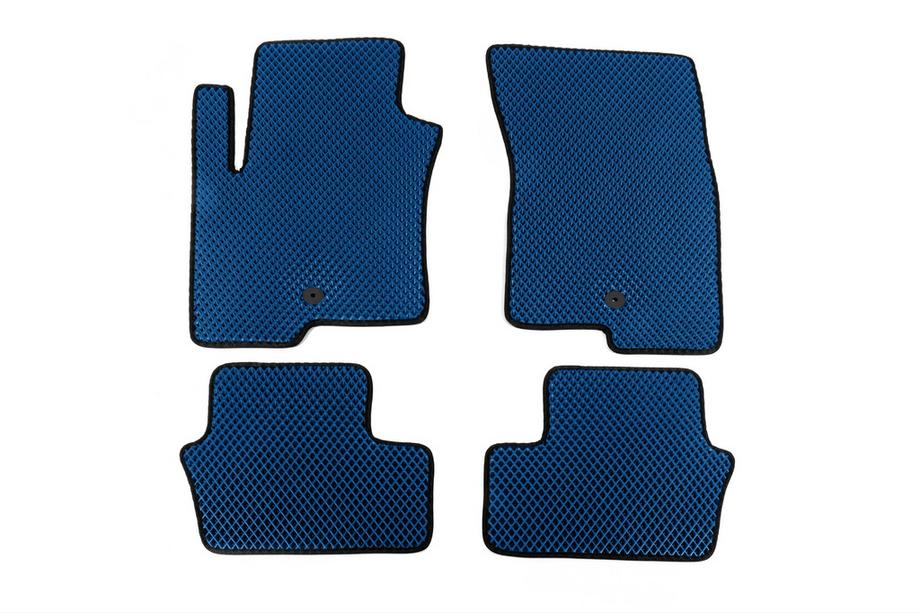 Jeep Compass 2006–2016 EVA automatten (Blauw) Image