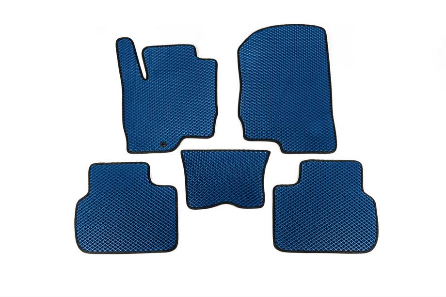 Mitsubishi Colt 2004–2012 EVA automatten (Blauw) Image