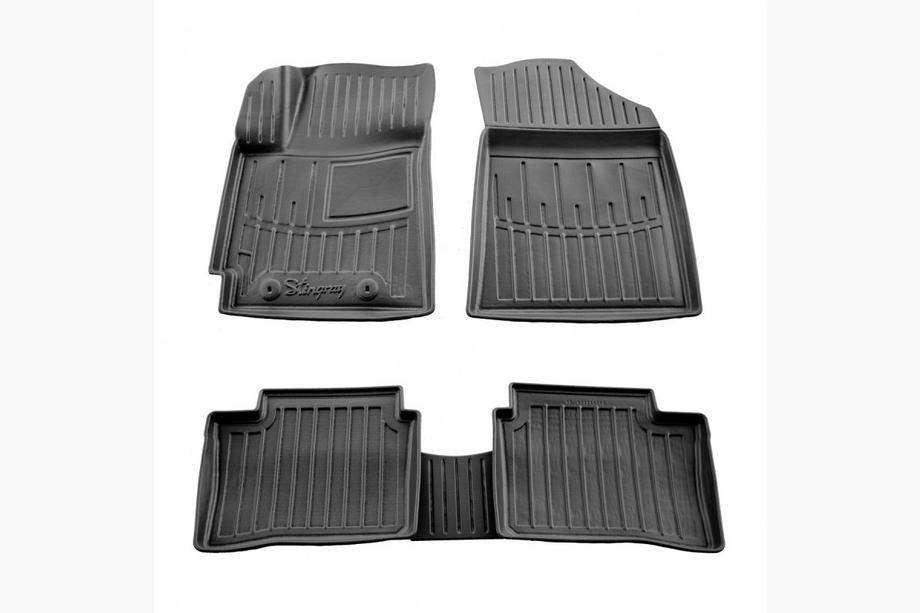 Hyundai I-10 2020– Stingray 3D rubber automatten (5 stuks) Image