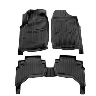 Stingray 3D rubber vloermatten (Arabische versie, 5 stuks) Mitsubishi L200 2006–2015